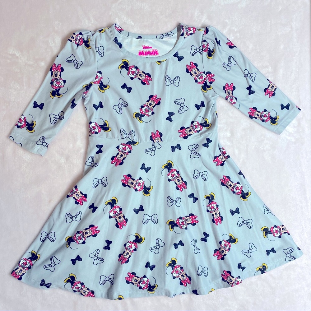 Girls Minnie Mouse Skater Dress